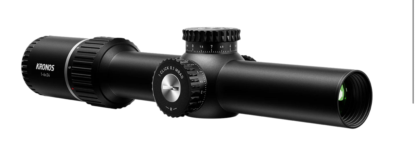 VALIANT KRONOS 1-6X24 MIL TACTICAL MRAD