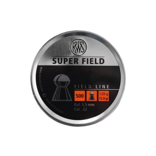 RWS SUPERFIELD PELLETS 15.9GR (500) 5.51