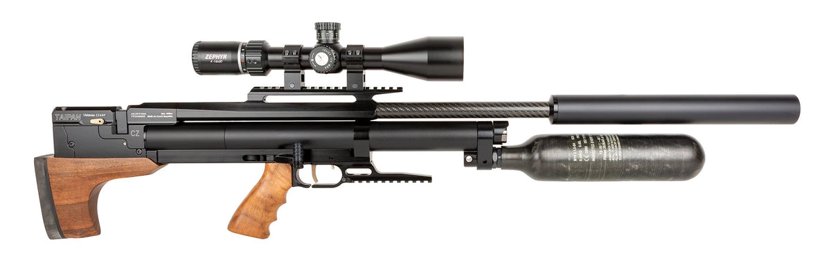TAIPAN VETERAN II TACTICAL AR 700MM WALNUT .177