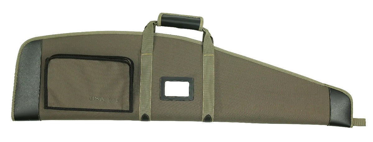 BSA GREEN POLYTWILL WITH POCKET GUN BAG 125CM
