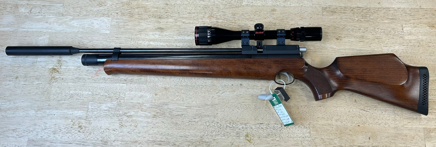 AIR ARMS S310 .22 W/SCOPE AND MOD