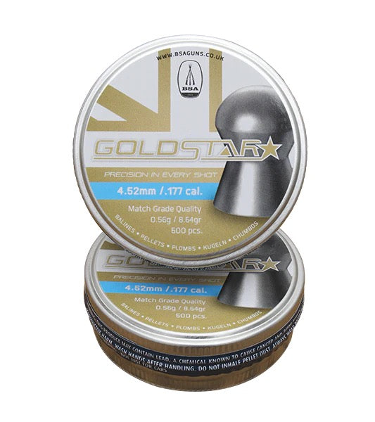 BSA GOLDSTAR PREMIUM PELLETS 8.64GR .177