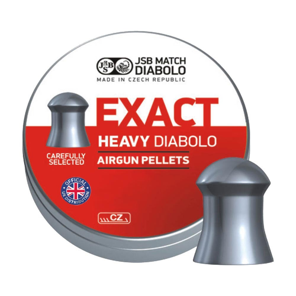 JSB Diablo Exact Heavy Airgun Pellets 10.34gr .177