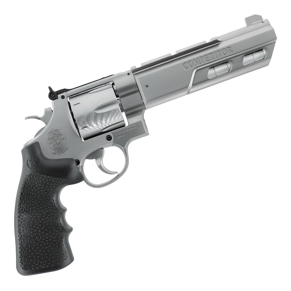 UMAREX SMITH AND WESSON 629 COMPETITOR 6 INCH SILVER/BLACK.177 PELLET 5.8150