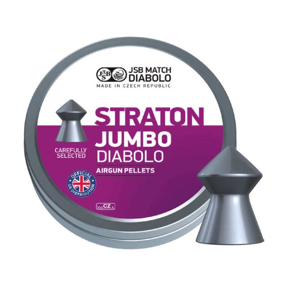 JSB Diablo Straton Jumbo Airgun Pellets 15.89gr .22