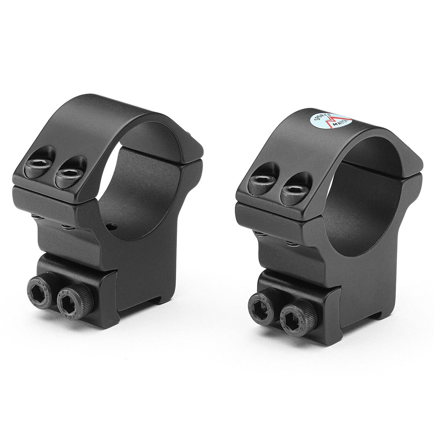 Sportsmatch HTO73 2 Piece High 30mm Tube Tikka 15mm Dovetail Rifle Scope Mounts