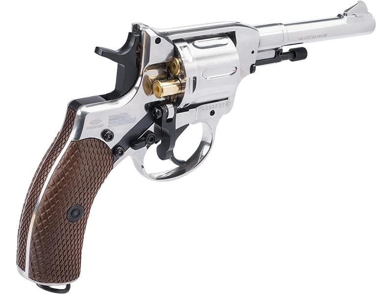 GLETCHER NAGANT SILVER .177 REVOLVER