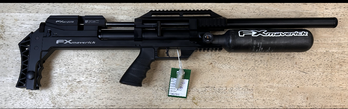 FX MAVERICK .177 - AS NEW CONDITION
