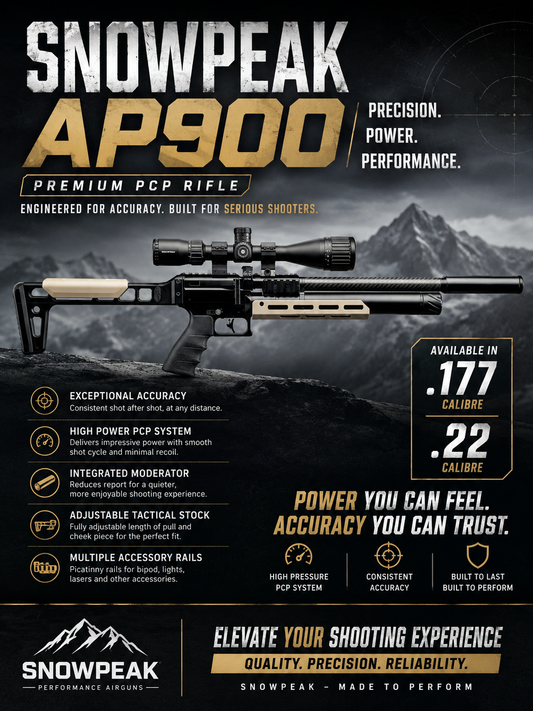 SNOWPEAK AP900 PCP RIFLE