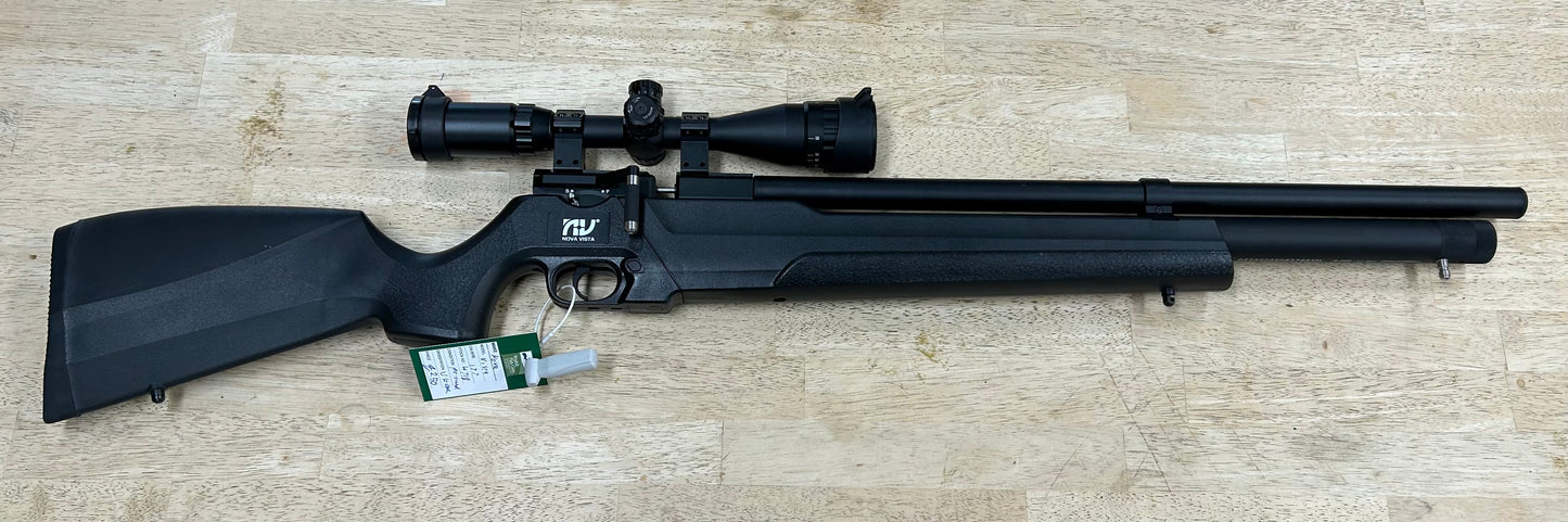 Nova Vista Alpha (.22) — Mint Condition — Complete with 3–9x40 Scope