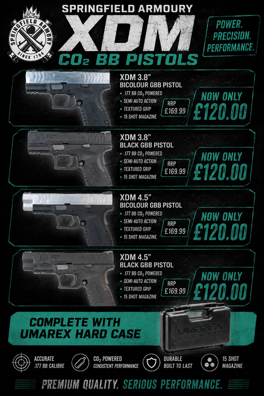 Springfield Armory XDM .177BB Pistols