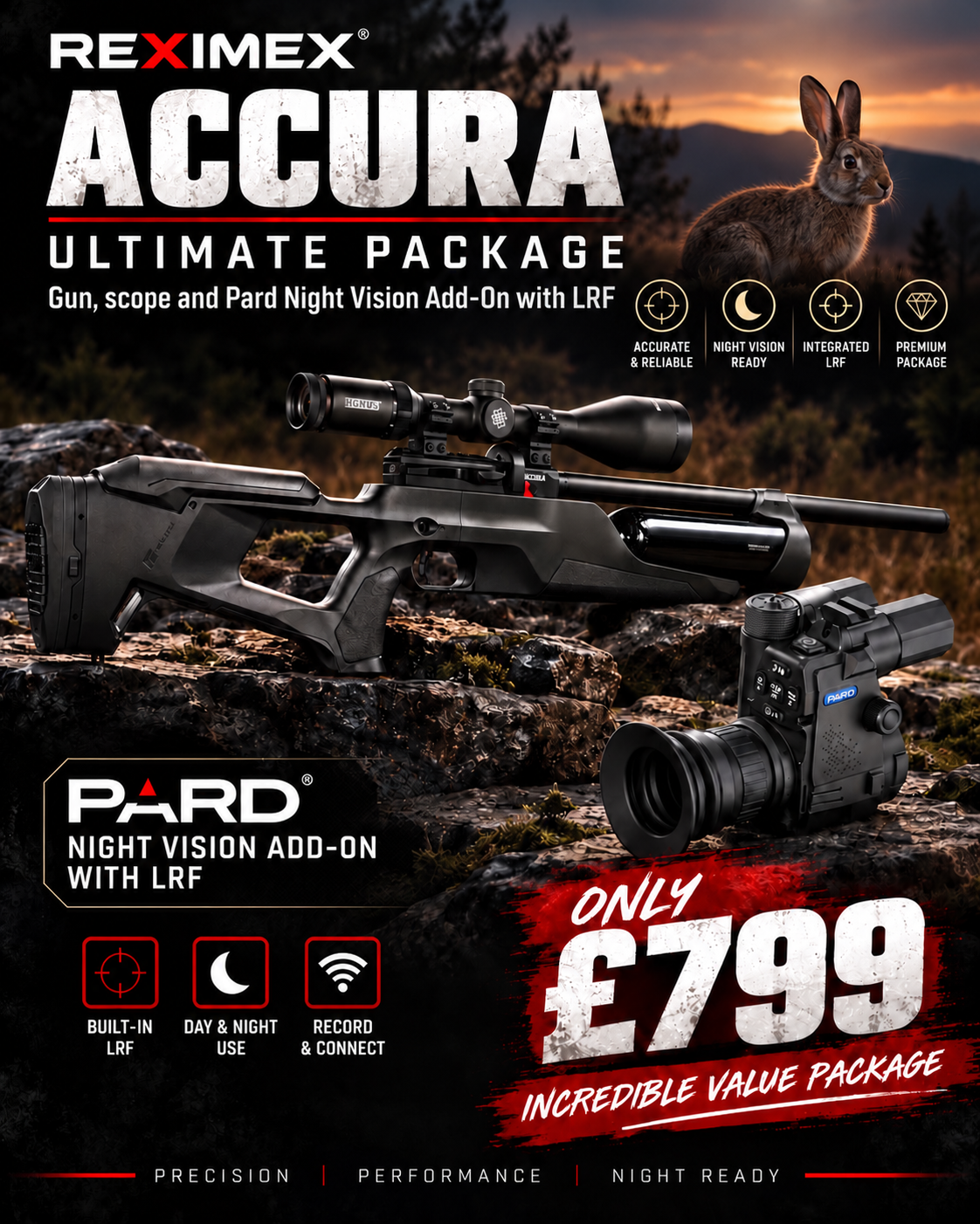 Reximex Accura Ultimate Night Pack .177