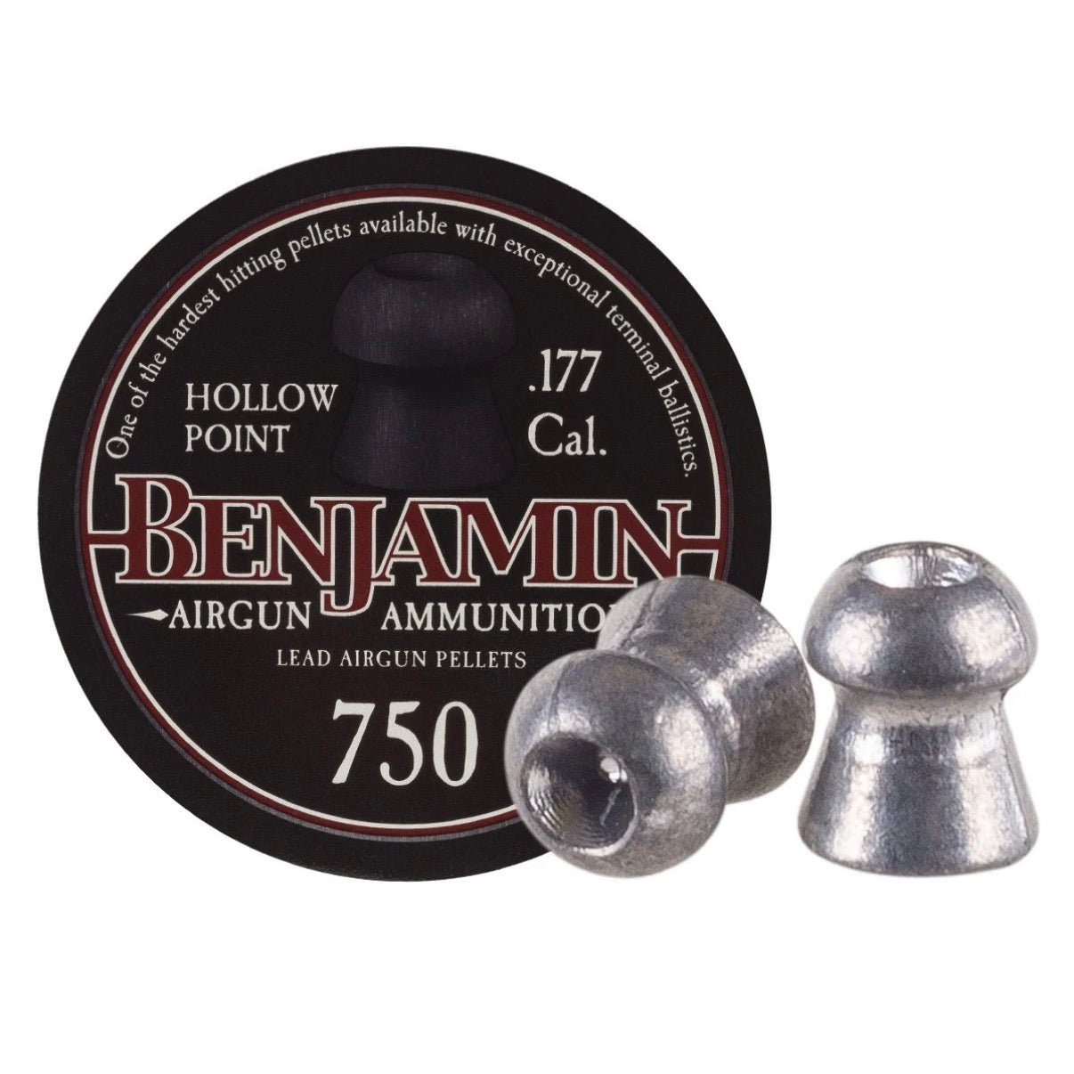 BENJAMIN PREMIUM HOLLOW POINT PELLETS .177 (750)