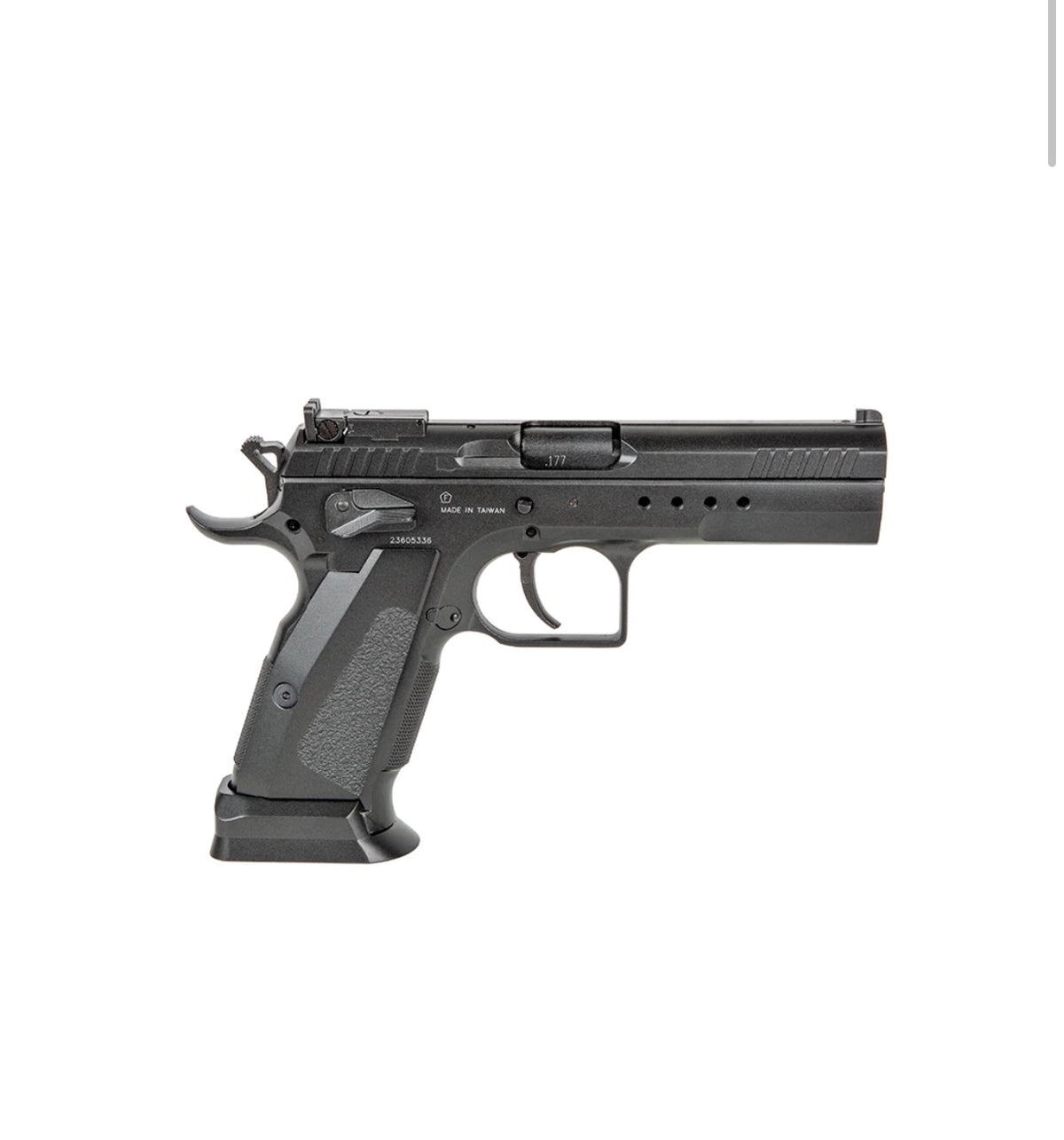 TANFOGLIO LIMITED EDITION CUSTOM GEN 2 TITANIUM 4.5 MM PISTOL CO2 - PACKAGE DEAL