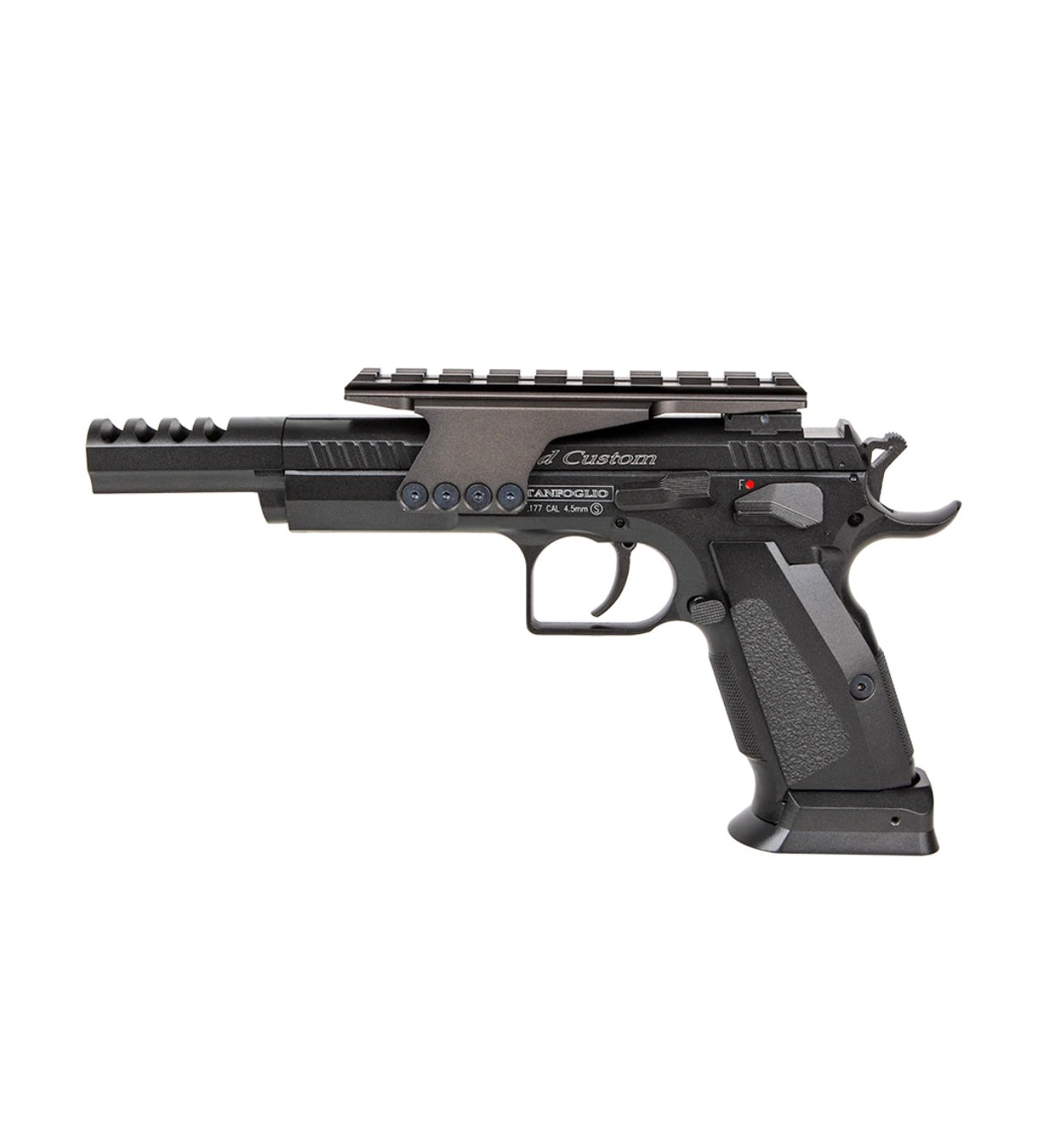 TANFOGLIO GOLD CUSTOM GEN 2 4.5 MM PISTOL CO2 - PACKAGE DEAL