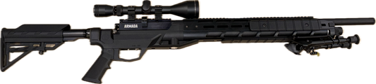 BENJAMIN ARMADA .22 - W/SCOPE AND BIPOD