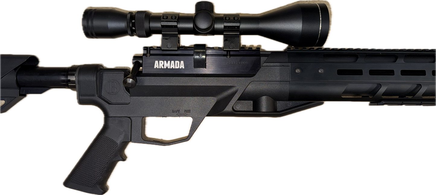 BENJAMIN ARMADA .22 - W/SCOPE AND BIPOD