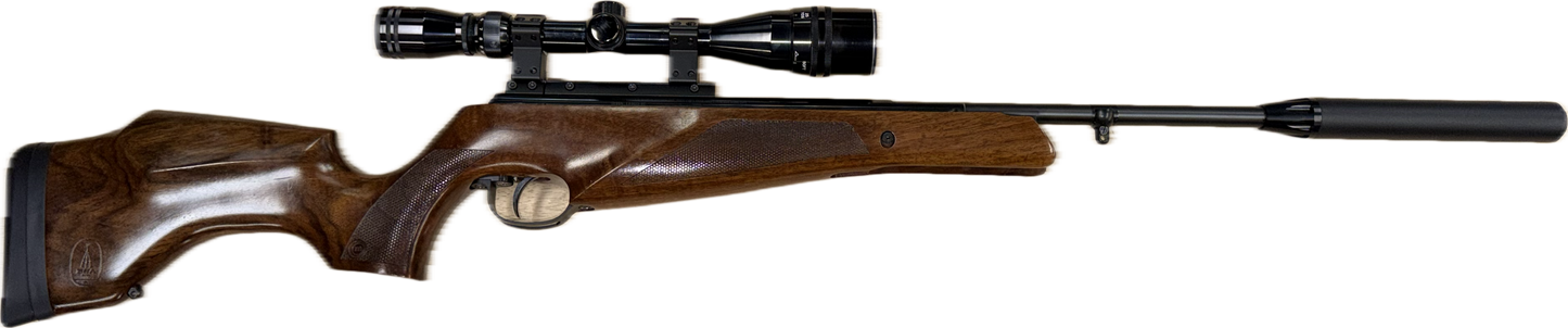 BSA LIGHTNING CLX .177 WALNUT W/TASCO 4-16 SCOPE