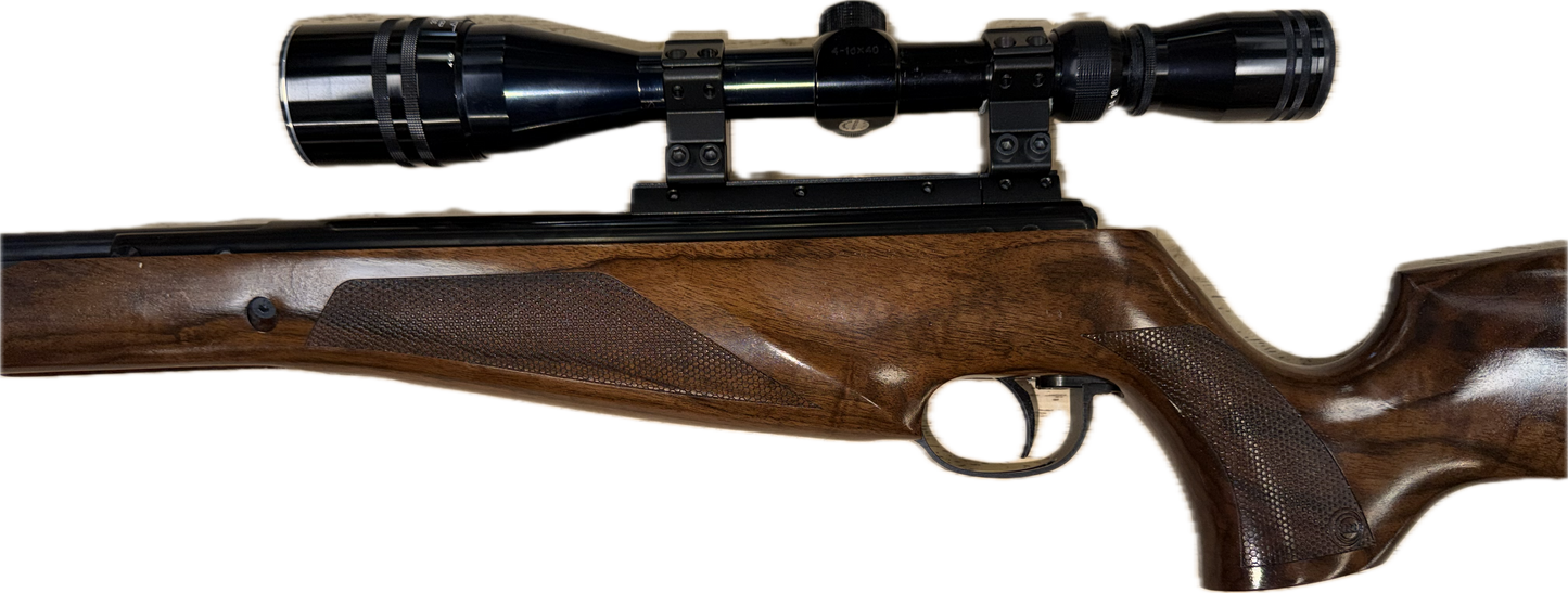 BSA LIGHTNING CLX .177 WALNUT W/TASCO 4-16 SCOPE