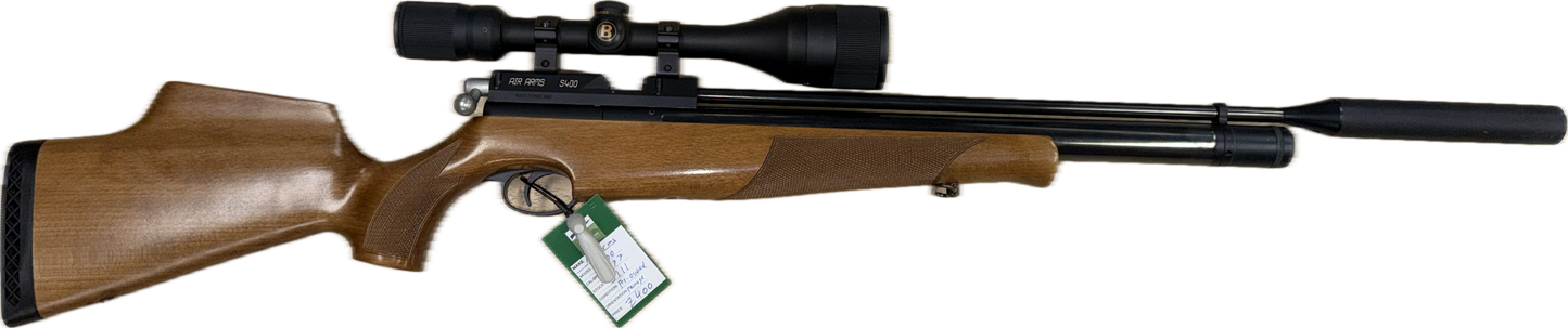 AIR ARMS S400 .177 W/BUSHNELL 4-14 SCOPE