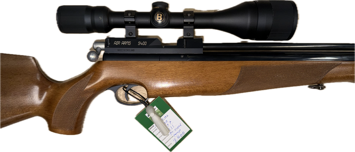 AIR ARMS S400 .177 W/BUSHNELL 4-14 SCOPE