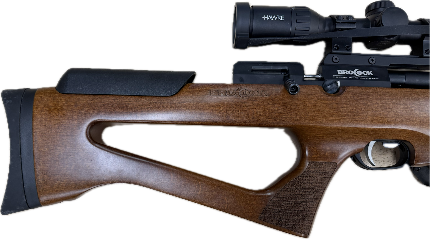 BROCOCK COMPATTAO .22 W/HAWKE 3-9 X50 AO SCOPE