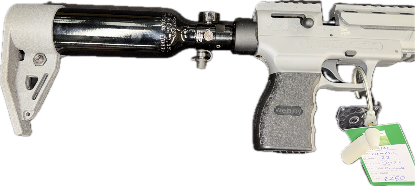 WEBLEY NEMESIS .22 PCP