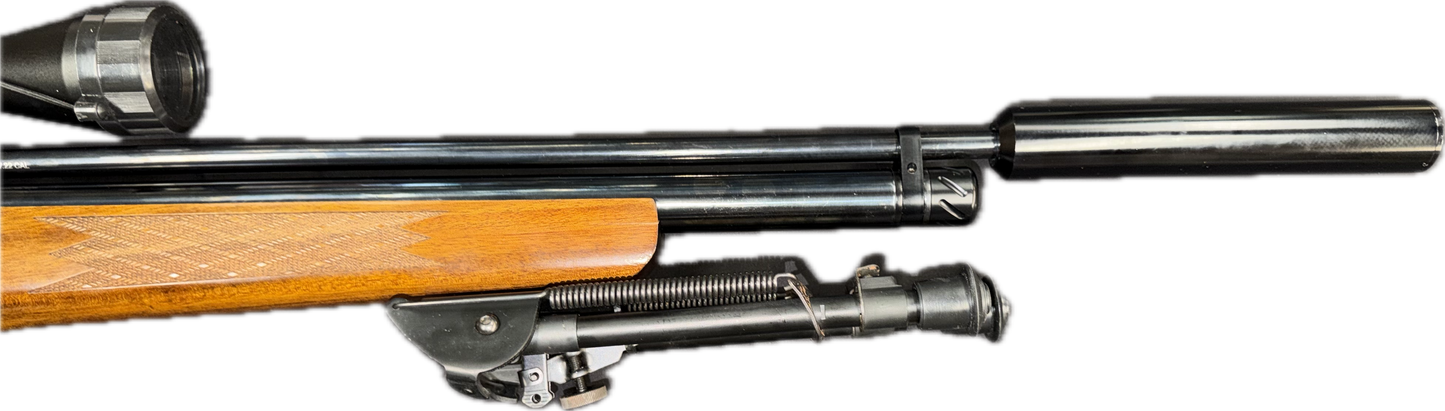 BROCOCK CONCEPT SUPER 6 .22 W/SCOPE, SILENCER & BIPOD