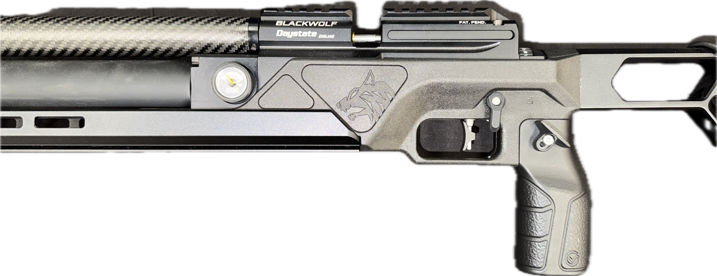 DAYSTATE BLACKWOLF .22 - MINT W/TRICER BIPOD & SILENCER - ON HOLD
