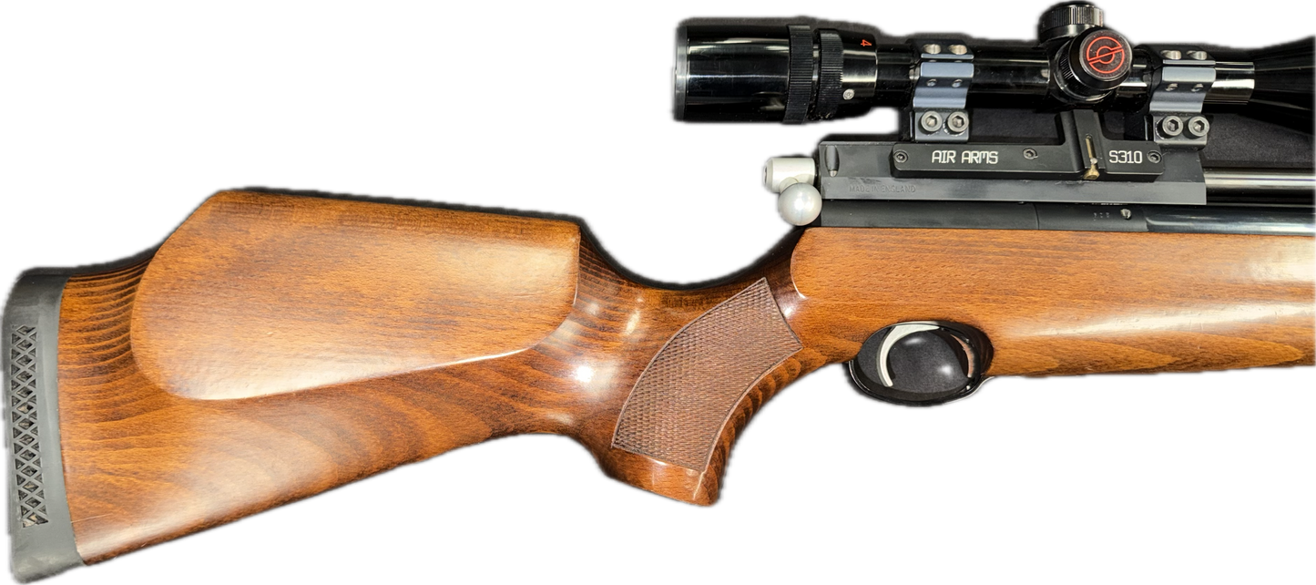 Air Arms S310 .22, W/scope & Silencer
