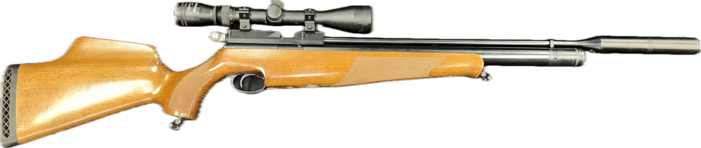 Air Arms S400 .22 W/Scope & Silencer