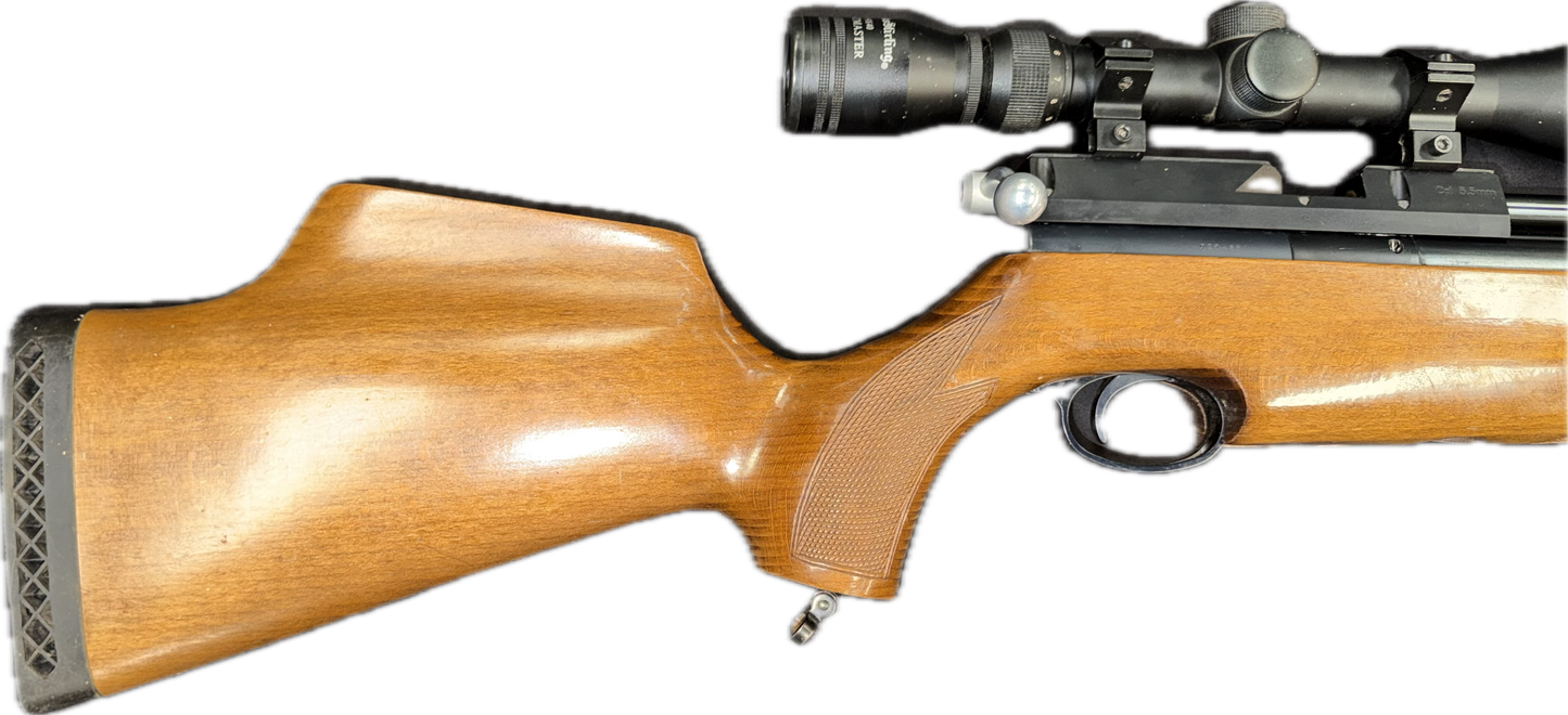 Air Arms S400 .22 W/Scope & Silencer