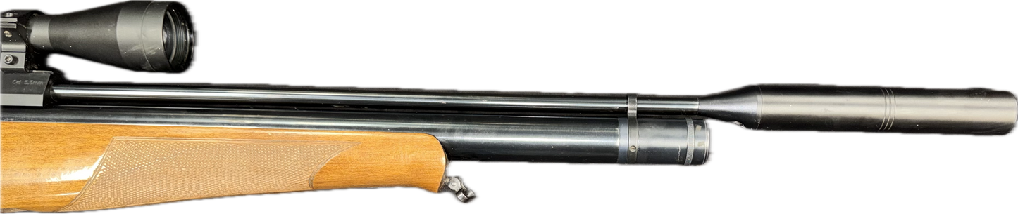 Air Arms S400 .22 W/Scope & Silencer