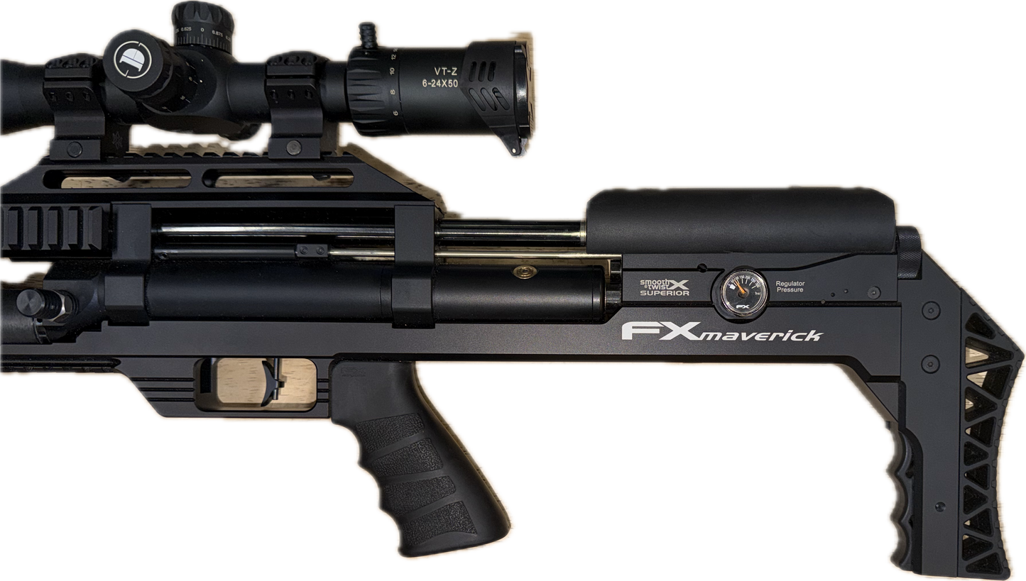 FX Maverick .177 W/Discovery scope & Hugget Silencer