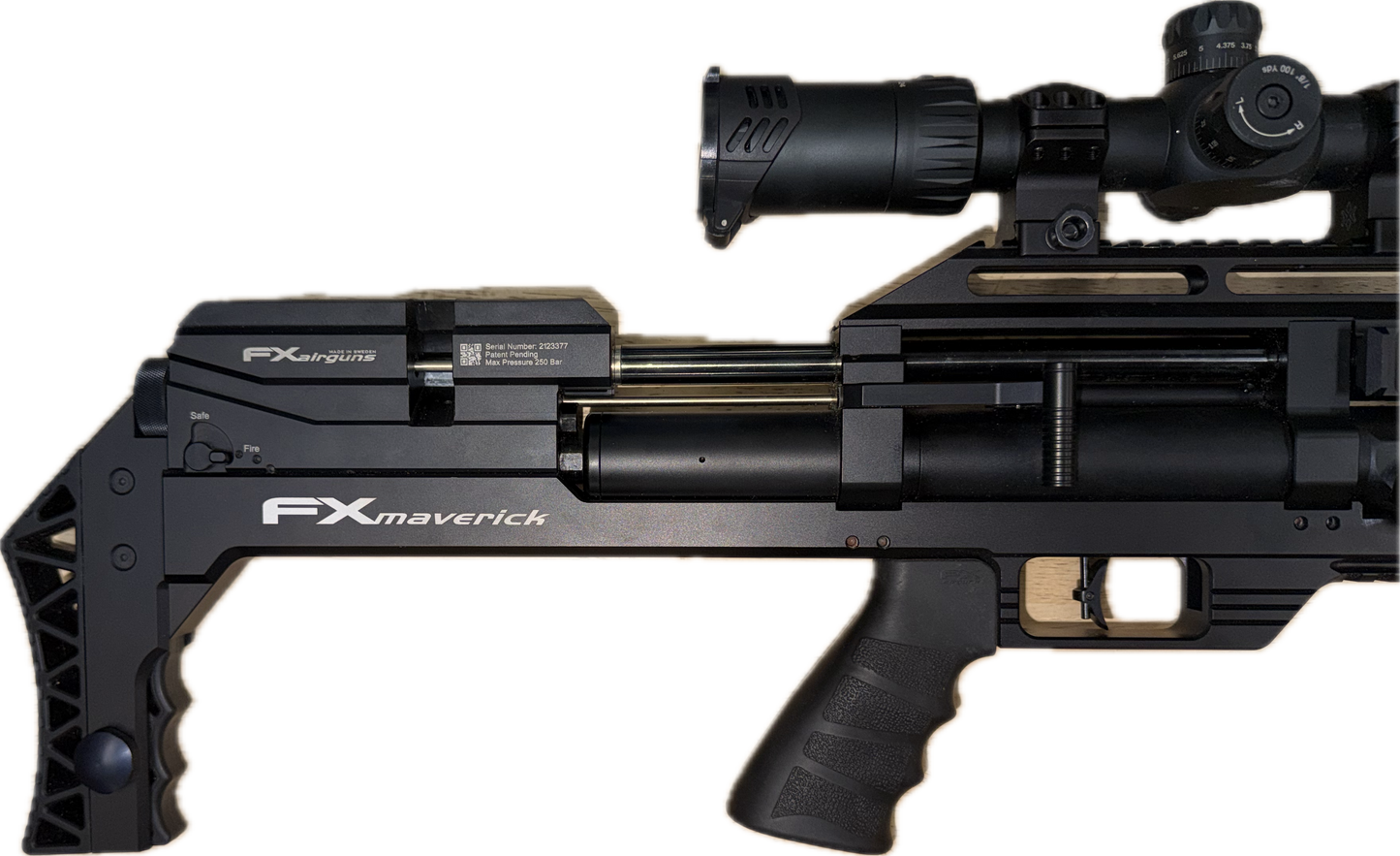 FX Maverick .177 W/Discovery scope & Hugget Silencer