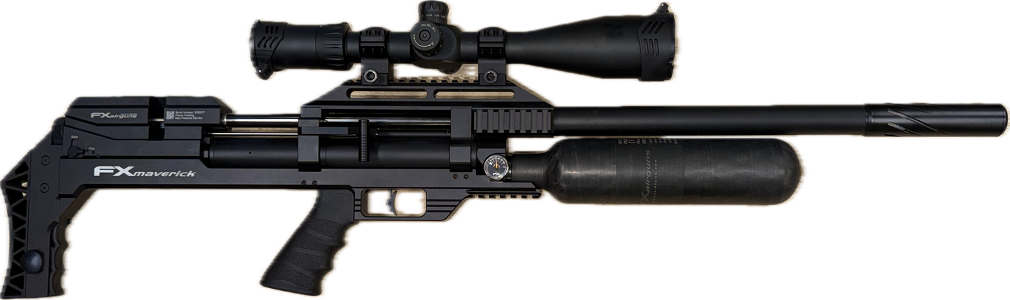 FX Maverick .177 W/Discovery scope & Hugget Silencer