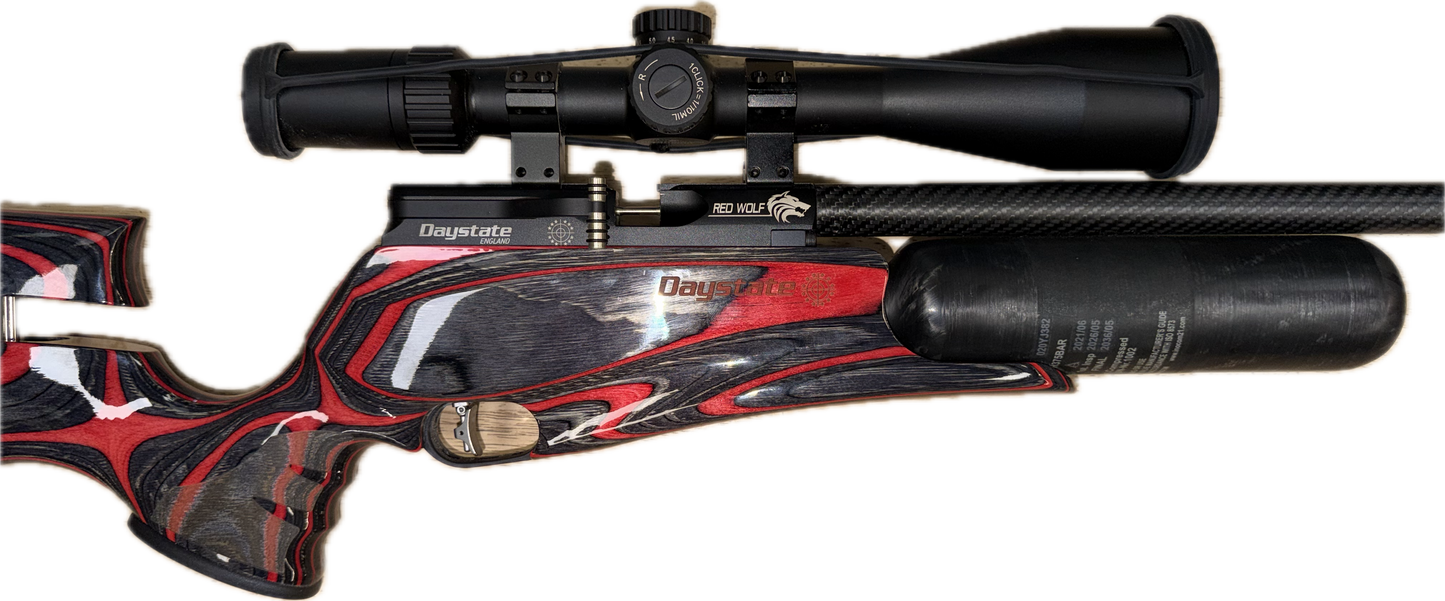 Daystate Red Wolf .177 W/Vector Optic Scope & Atom Silencer