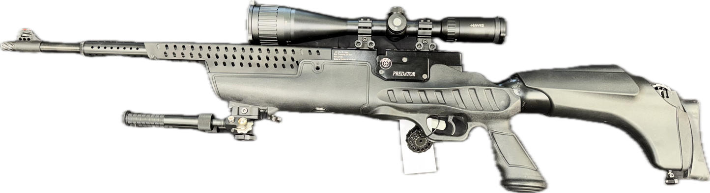 Hatsan Predator .22 PCP Rifle w/scope & bipod
