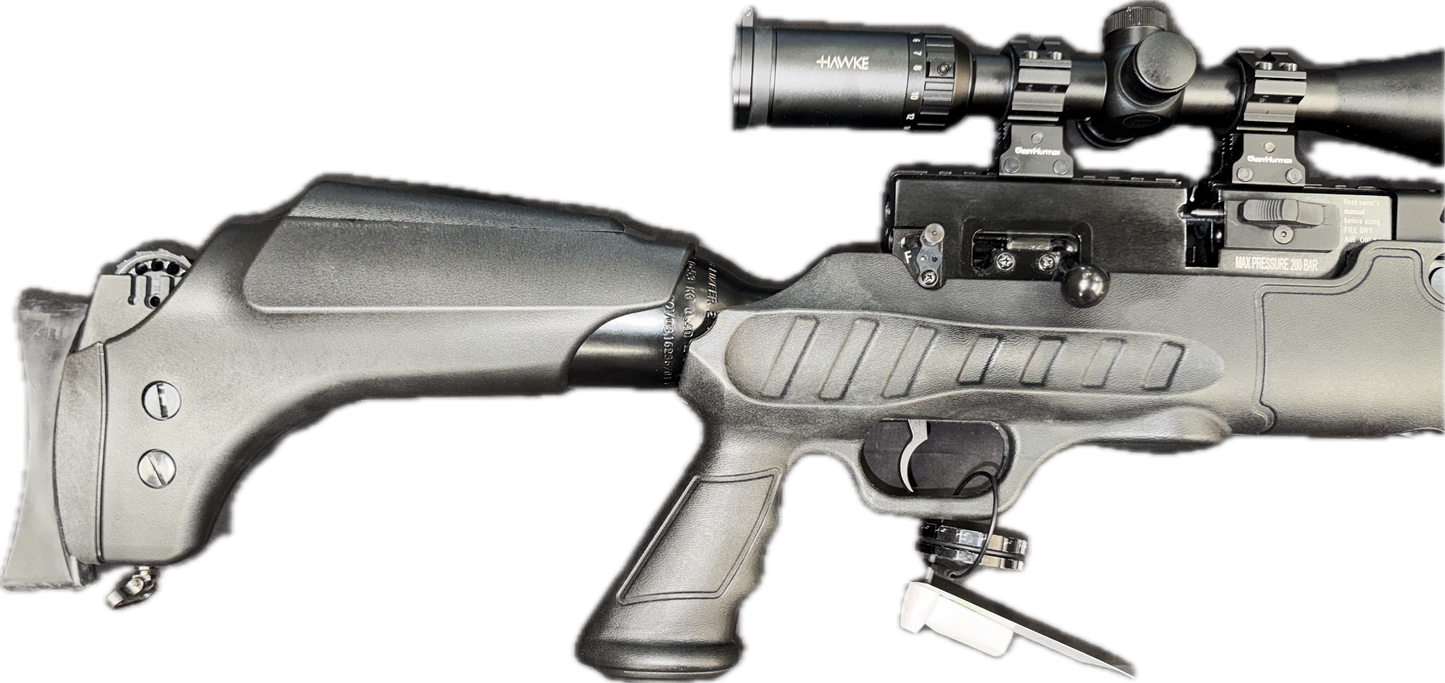 Hatsan Predator .22 PCP Rifle w/scope & bipod