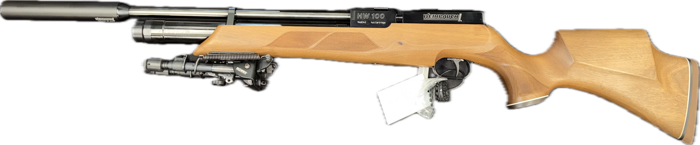 Weihrauch HW100S .177 W/scope & Bipod