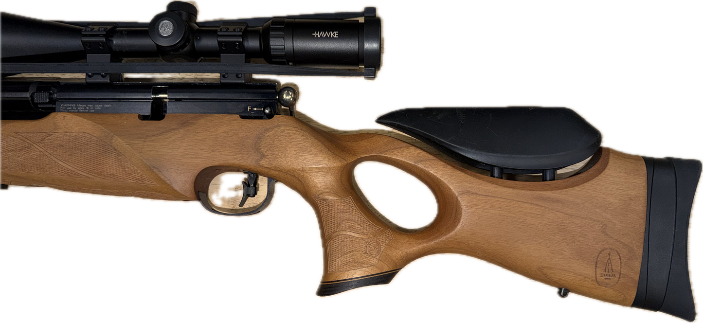 BSA R10 .22 Thumb Hole Walnut W/Scope