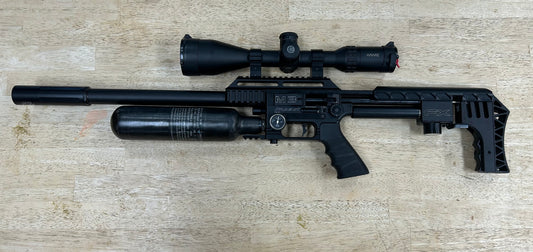FX M3 .22 W/HAWKE SIDEWINDER SCOPE AND DONNY FL SOUND MOD