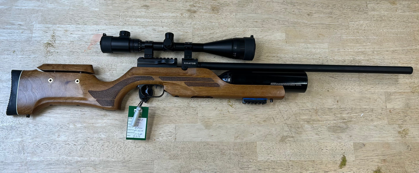 BENJAMIN KRATOS .22 EXCELLENT CONDITION W/RICHTER 6-24X50 AO SCOPE