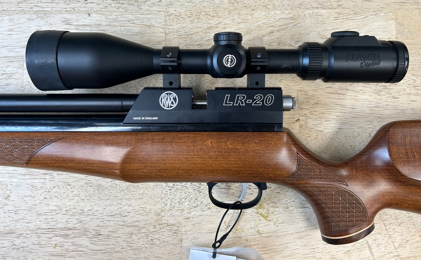 RWS LR-20 .22 VERY GOOD CONDITION W/HAWKE SCOPE