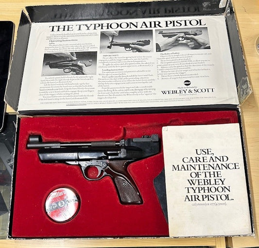 WEBLEY HURRICANE .177 PISTOL