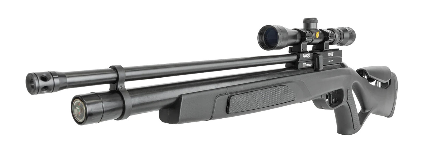 GAMO COYOTE TACTICAL AIR RIFLE .177 COMPLETE WITH KONUS WILD 4-12X40 AO SCOPE