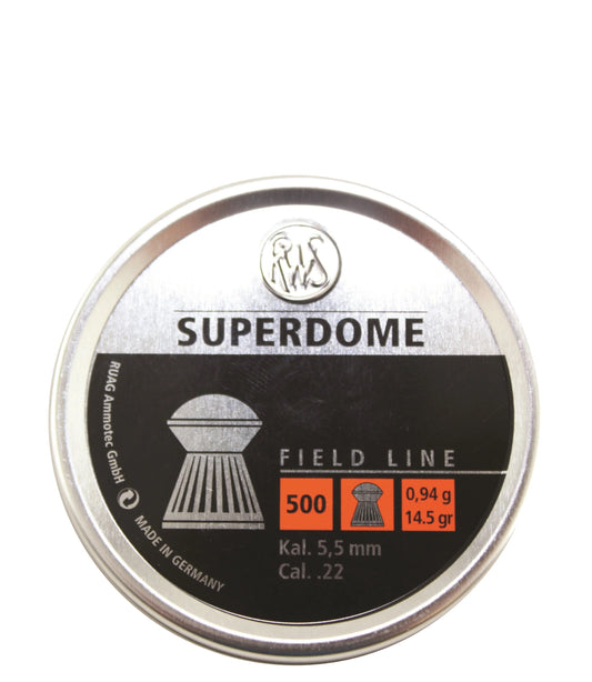 RWS SUPERDOME PELLETS 14.5GR .22 (500)