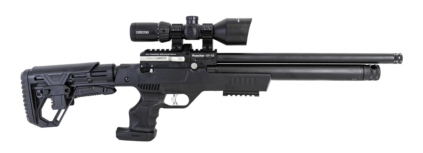 KRAL NP03 .22 W/KONUS WILD 4-12X40 AO SCOPE