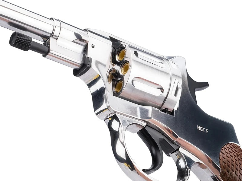 GLETCHER NAGANT SILVER .177 REVOLVER