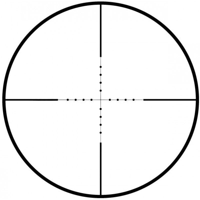 Hawke Fast Mount 3-9x50 AO SFP Non IR 1/4 MOA Mil Dot Rifle Scope
